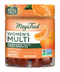 MegaFood Women'S Multi - Multivitamin For Women - Gummy Vitamins - Vitamin C Vitamin D Zinc Vitamin B12 & Choline - Immune Support & Bone Health - Tangerine - 60 Gummies (30 Servings)