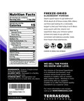 Terrasoul Superfoods Organic Elderberry Powder 4 Oz zeDried Antioxidants Immunity