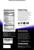 Terrasoul Superfoods Organic Elderberry Powder 4 Oz zeDried Antioxidants Immunity