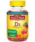 Nature Made Vitamin D3 2000 Iu (50 Mcg) Per Serving Dietary Supplement For Bone Teeth Muscle And Immune Health Support 90 Gummies 45 Day Supply