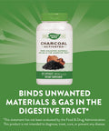 Nature'S Way Activated Charcoal, Binds Unwanted Materials And Gas*, 560Mg Per Serving, 360 Capsules