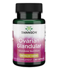 Swanson Ovarian Glandular Supplement - Women's Glandular Health and Balance Support - Premium Bovine Tissue - 60 Capsules 250mg Each