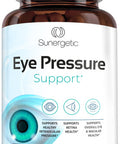 Sunergetic Premium Eye Pressure Support Supplement - Eye Pressure Supplement with Saffron Lutein Zeaxanthin Bilberry & Pine Bark - Supports Ocular Health & Overall Vision - 30 Count