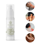 Benatural Essentials All Natural Arnica & Comfrey Cream 50g | For Sprains & Bruises | Botanical Cream for Skin Comfort After Activity | With Jojoba Oil & Vitamin E | pH Balanced | Made in the UK