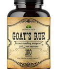 HERBALICIOUS Goat S Rue Capsules 1000Mg - Natural Goats Rue Herbal Supplement - Natural Galega Officinalis For Breast Feeding - Breastmilk Production Food Supplement Support - 100 Caps