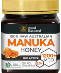 Good Natured Manuka Honey (MGO 850+) - High Grade Raw Manuka Honey Medical Grade, Non-GMO, Lab-Tested & AMHA Certified, BPA-free, 8.8 oz