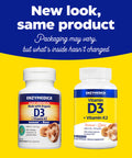 Enzymedica Organic Vitamin D3 +K2, 60 Count