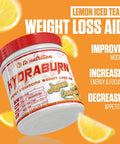 HydraBurn - Thermogenic Fat Burner for Women & Men Energy Enhancing Weight Loss Aid