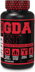 GDA XT Glucose Disposal Agent Nutrient Partitioning Supplement Glucose Support w/ GS4 Chromax Chromium Berberine More Powerful Muscle Builder and Body Recomposition Agent 90 Veggie Capsules