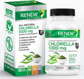 Renew Actives Organic Chlorella 1000 Mg Per Serving. Antioxidant And Immune System Support. Broken Cell Wall Algae For Enhanced Bio-Availability & Absorption. 120 Vegan Capsules.