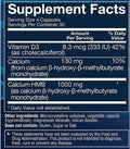 Bodytech Hmb + Vitamin D3 - Supports Muscle Growth And Strength (120 Vegetable Capsules)