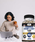Kaya Naturals CrampAWay Magnesium Glycinate 183mg (180 Count (Pack of 1))