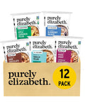 Purely Elizabeth, Vanilla Pecan, Collagen Oatmeal Cups With Nut Butter Packet, Gluten-Free, 2 Ounce (Pack of 12)
