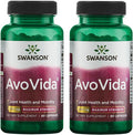 Swanson AvoVida - Natural Supplement Promoting Joint Health '&' Mobility - Avocado '&' Soybean Unsaponifiables to Support Cartilage '&' Tissue Health - (60 Capsules 300mg Each) 2 Pack