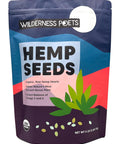 Wilderness Poets Hulled Hemp Seeds, Organic Raw Hemp Hearts (32 Ounce - 2 Pound)