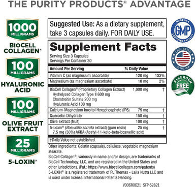 JointGel Berry Flavor HA Joint Formula Bundle Purity Products Bioactive Collagen Peptides MSM Supports Joint Function Flexibility while Fortifying Joint Cartilage Hyaluronic Acid more