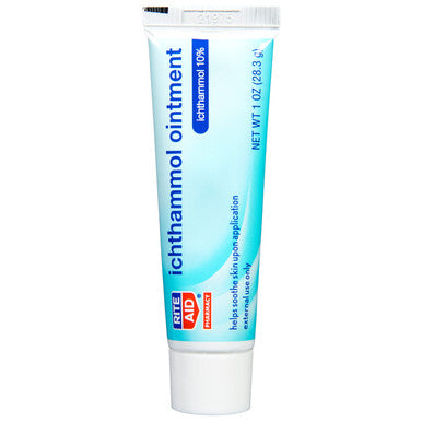 Rite Aid Ichthammol Ointment 10% - 1 Ounce, Drawing Salve, Soothing Skin Relief