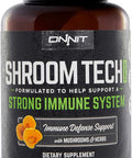 Onnit Shroom Tech IMMUNE Daily Immune Support Supplement with Chaga Mushroom 90ct