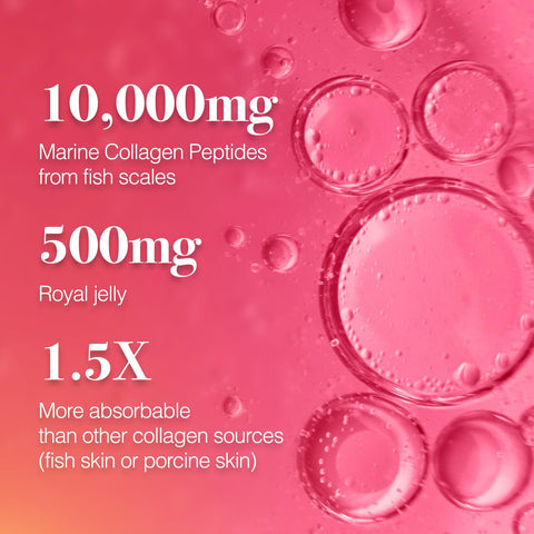 Afc Japan Tsubaki Ageless Liquid Collagen Drink For Women 10000Mg Marine Collagen Peptides 500Mg Royal Jelly Hyaluronic Acid Supports Skin Hydration & Elasticity 1.69 Fl.Oz X 10 Bottles (3Pack)