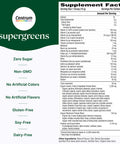 Centrum Supergreens - Superfood Powder & Multivitamin For Adults Greens Powder With Spirulina Mushroom Prebiotics & Enzyme Blend 30-Day Supply