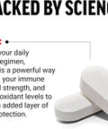 Force Factor Vitamin C 1000mg Immune Support Supplement Vitamin C Supplement Immunity Vitamins Plus Antioxidant Support Premium Quality Vegan 60 Vitamin C Tablets