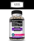 Kaya Naturals Myo and DChiro Inositol Plus Support for Women Vitamin B860 Capsules