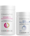 Codeage Daily Immune System Support Multivitamin for Women + Probiotics Bundle
