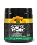 Country Life Activated Coconut Charcoal Powder 500Mg 5 Ounces 200 Servings Certified Gluten Free Certified Vegan Non-Gmo Verified