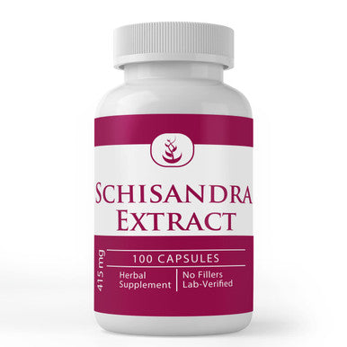 PURE ORIGINAL INGREDIENTS Schisandra Extract And Reishi Mushroom Capsule Bundle, 100 Capsules Each, No Additives Or Fillers, Lab Verified