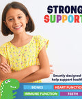 KAL Vitamin D-Rex Kids Gummies | Healthy Immune, Heart, Bone & Oral Support | Vegetarian, Gluten | 60 Ct