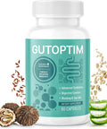 Gutoptim Probiotic & Prebiotic Capsules | Pre And Probiotics For Synbiotic Gut Health & Bloating Relief For Women & Men | Enzyme With Probiotics For Digestive Health | Non-Gmo, 60 Ct, 1 Month Supply