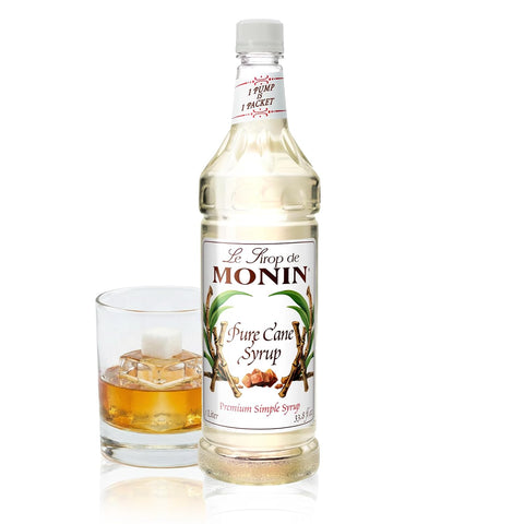 Monin - Honey Syrup, Smooth Sweet Honey Flavor, Great for Teas, Lemonades, Cocktails, & Coffee, Gluten-Free, Non-GMO (1 Liter)