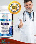 YUMMYVITE Adrenal Support, Cortisol Manager, Adrenal Health, Maintain Balanced Cortisol Levels, Stress Relief Supplement With Ashwagandha, L-Tyrosine - 60 Capsules