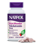 Natrol 5Mg Fast Dissolve Tablets Melatonin Strawberry Flavor