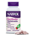 Natrol 5mg Fast Dissolve Tablets Melatonin Strawberry Flavor 90 Tablets