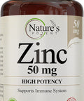 Zinc 50Mg [High Potency] Supplement - Immune Support System From Natural Zinc (Oxide/Citrate) 100 Tablets, Made By Nature'S Potent.