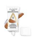 Anti-Aging Foundation by Almay, Smart Shade Face Makeup with Hyaluronic Acid, Niacinamide, Vitamin C & E, Hypoallergenic-Fragrance Free, 600 Tan, 1 Fl Oz (Pack of 1)
