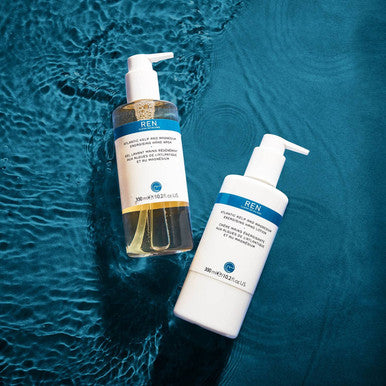 REN Clean Skincare Atlantic Kelp And Magnesium Energising Hand Wash, Cruelty Free and Vegan, 10.2 Fl Oz