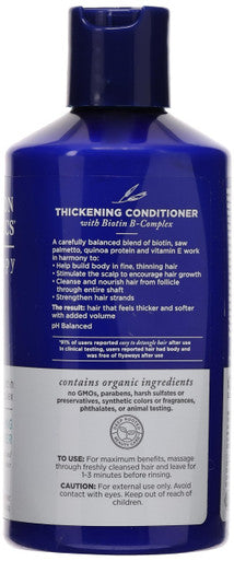 Avalon Organics Biotin B-Complex Conditioner 397 ml