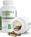 Bronson Rhodiola Rosea Vegetarian Capsules - Adaptogenic Herb - Brain, Stress & Mood Support - Non-Gmo, 120 Count