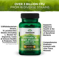 Swanson Dr. Stephen Langer's Formula - Natural Probiotic w/Prebiotic FOS - 16-Strain Supplement Promoting Digestive Support w/ 3.2 Billion CFU per Capsule - (60 Veggie Capsules) 2 Pack