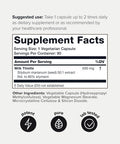 Toniiq Milk Thistle Ultra High Potency 50:1 Extract with 80% Silymarin Highly Concentrated Third Party Lab Tested 90 Capsules