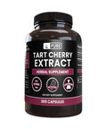 PURE ORIGINAL INGREDIENTS Tart Cherry Extract (365 Capsules) No Magnesium Or Rice Fillers, Always Pure, Lab Verified