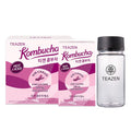 Teazen Kombucha Mulled Wine Flavor Variety Pack with Classic Eco Bottle (Kombucha Powder 40 Sticks Eco Bottle 1EA x 11.8oz)