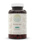 Herbera Prickly Ash 120 Capsules, 400 Mg, Wildcrafted Prickly Ash (Zanthoxylum Clava-Herculis) Dried Bark (120 Capsules)