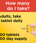 Nature Made Extra Strength Vitamin C 1000 Mg Dietary Supplement For Immune Support 100 Tablets 100 Day Supply
