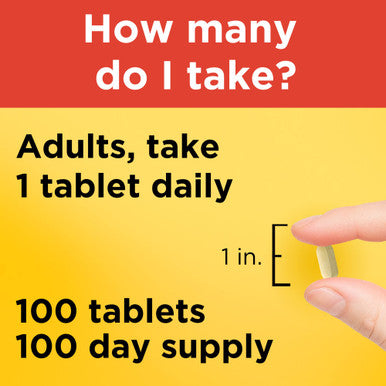 Nature Made Extra Strength Vitamin C 1000 Mg Dietary Supplement For Immune Support 100 Tablets 100 Day Supply