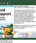 Terravita High Blood Pressure Support - Green Tea, Grape Seed And Hawthorn - 450 Mg (100 Capsules, Zin: 517080) - 3 Pack