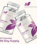 High Strength Quercetin 500Mg Capsules - Quercetin Dihydrate Potent Flavonoid Antioxidant And Nutraceutical For Heart And Immune Support - Vegan Friendly - Made In A Cgmp Us Lab (200 Servings)