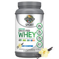 Garden of Life Sport Whey Protein Powder Vanilla. Premium Grass Fed Whey Protein Isolate Plus Probiotics For Immune System Health 24G Protein Non Gmo Gluten Free. Cold Processed - 20 Servings